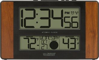 Atomic Digital Clock with Temperature and Moon Phase