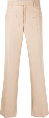 Pressed-Crease Cropped Trousers