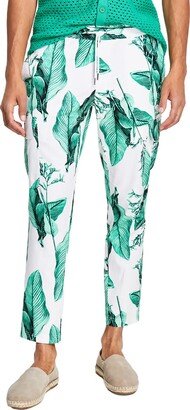 Island Breeze II Mens Printed Summer Cropped Pants