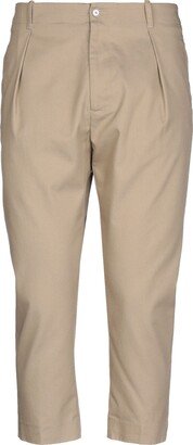 Cropped Pants Camel