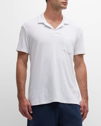 Men's Cotton Terry Polo Shirt