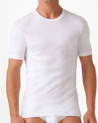 Pima Crewneck T-Shirt, White