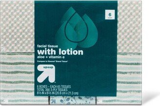 Facial Tissue with Lotion - pk/5ct - up & up™