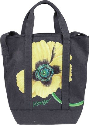 Flower Print Tote