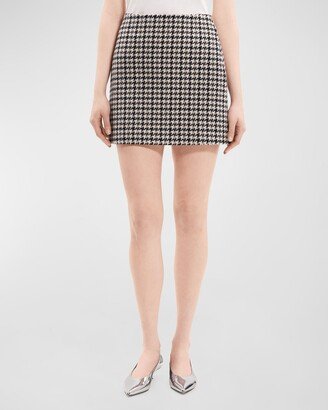 Tweed Mini Skirt-AF