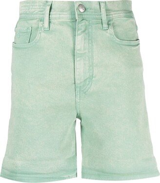 Slim-Fit Dyed Shorts