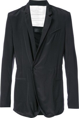 Crepe De Chine Blazer