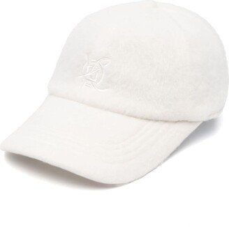 Logo-Embroidered Brushed Cap