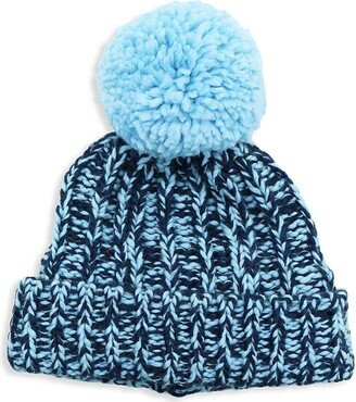 Pom Pom Wool Blend Beanie