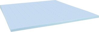 Emma+oliver 2 Inch Gel Infused Cool Touch Certipur-Us Certified Memory Foam Topper - King