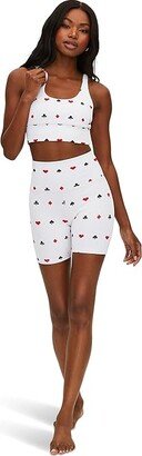 Bike Shorts (Queen Of Hearts) Women's Shorts