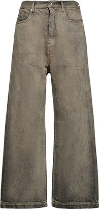 Geth wide leg cotton denim jeans