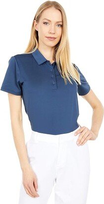 Ultimate365 Primegreen Short Sleeve Polo Shirt (Navy) Women's Clothing