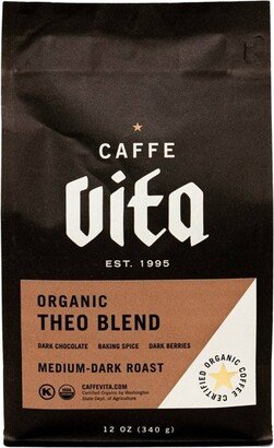 Caffe Vita Organic Theo Bend Medium Roast Whole Bean Coffee - 12oz