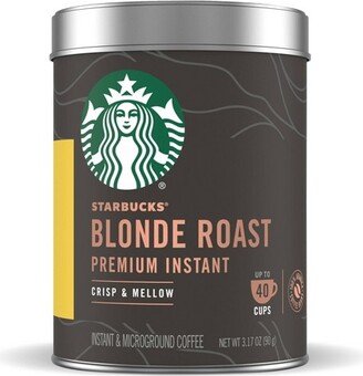 Premium Blonde Light Roast Instant Coffee - 3.17oz