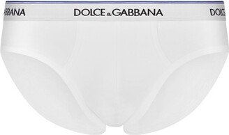 Two-Pack Medium Jersey Cotton Bi-Elastic Briefs-AA