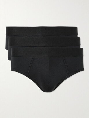 Three-Pack Performance Stretch Recycled-Jersey Briefs