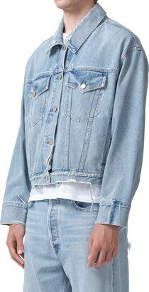 Dorian Frayed Denim Jacket