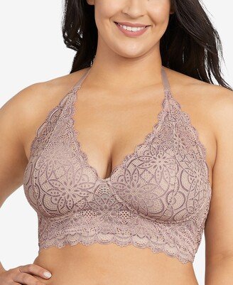 Pure Comfort Lace & Mesh Longline Wireless Bralette DM1188