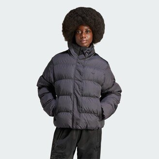 Short Vegan Puffer Jacket-AA