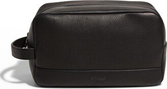 Men's Leather Travel Toiletry Kit