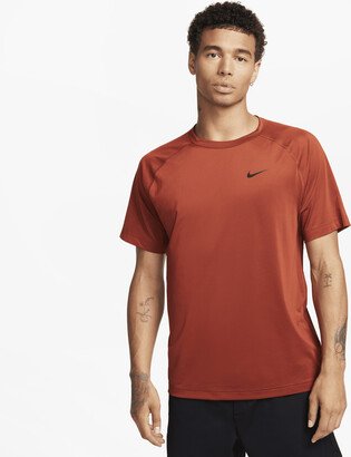 Men's Ready Dri-FIT Short-Sleeve Fitness Top in Orange