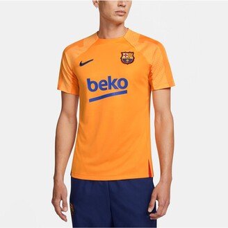 Men's Orange Barcelona 2021/22 Strike Jersey