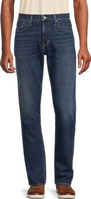 High Rise Straight Jeans