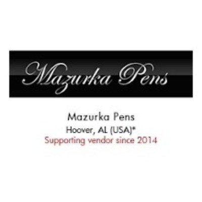 Mazurka Pens Promo Codes & Coupons