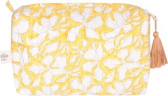 Nologo-Chic Buttercup Tile Wash Bag - Yellow