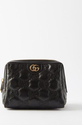 GG-matelassé Leather Makeup Bag