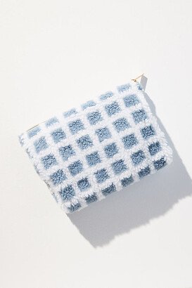 By Anthropologie Printed Sherpa Cosmetic Bag