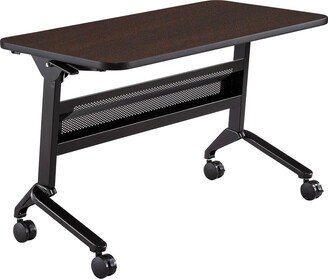 Safco Products Flip-N-Go® 24 x 48 Rectangular Training Table, LPL-AA