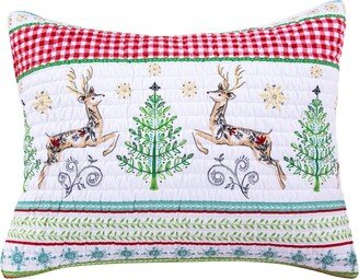 Comet & Cupid Quilted Sham, King