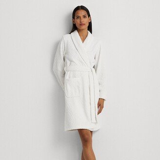 Ralph Lauren Short Shawl-Collar Robe-AA