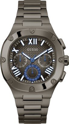 Men's Multi-Function Gunmetal Stainless Steel Watch 42mm