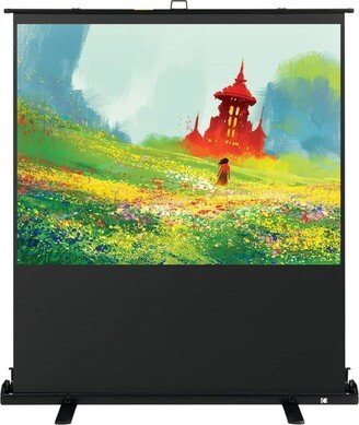 60 Portable Projector Screen with Stand, 1080p, 4K/8K Uhd