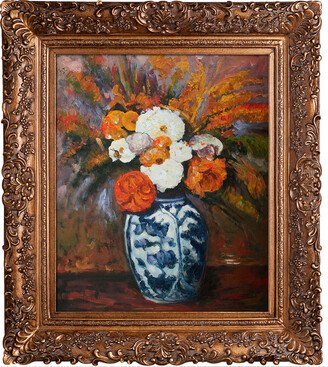 Overstock Art Dahlias By Paul Cezanne