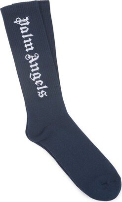 Logo Intarsia Socks-AY