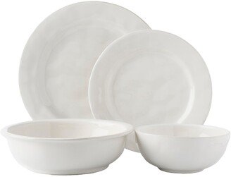 Puro Whitewash 4-Piece Place Setting