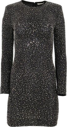 Inka crystal-embellished minidress