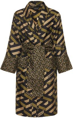 Monogram robe