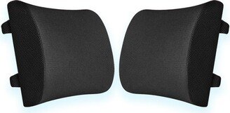 Dr Pillow Lumbar Portable Comfort 2 Pack Pillow