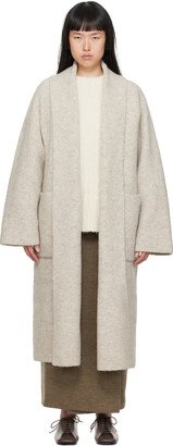 Beige Double Face Coat