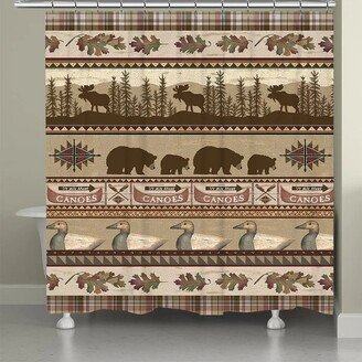 Lodge Look Shower Curtain