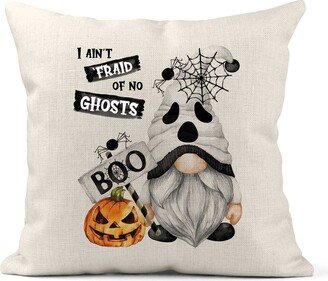 Halloween Pillow Cover, October 31 Decor, Living Room, Gnome Gift, Seasonal Ghostbusters 7-Hal001