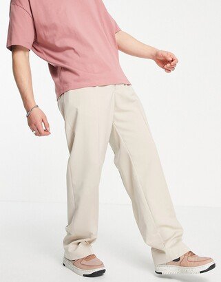 conrad wide pants in beige