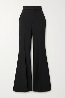 Anders Twill Flared Pants - Black