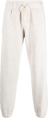 Drawstring-Waist Cotton Track Pant