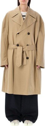 Double-Breasted Oversize Trench Coat